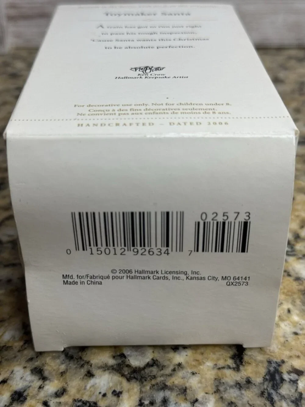 Hallmark keepsake ornament